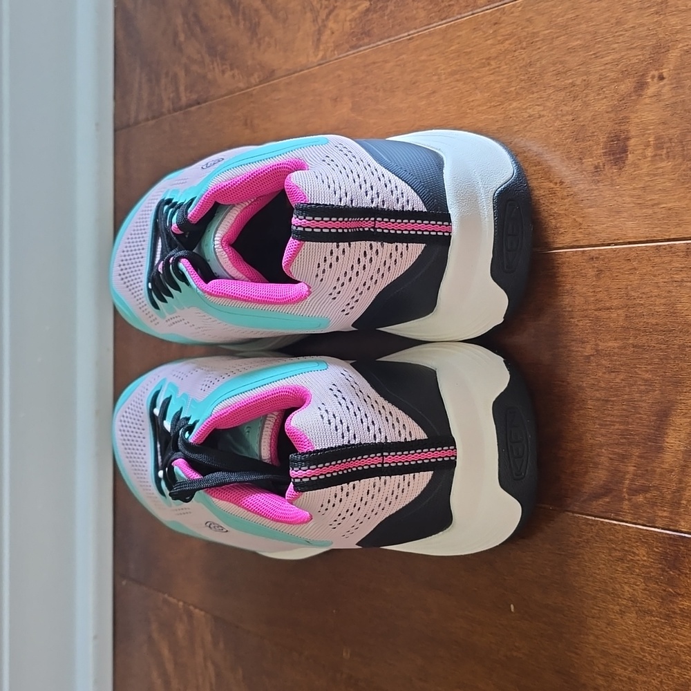 Keen Women's Sparta 2 (Aluminum Toe) Pink And Teal 9 NWT - Picture 3 of 6